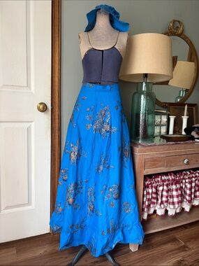 Japanese style handmade skirt & bonnet